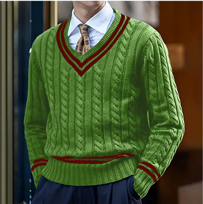 Floris | Stilvoller Pullover mit V-Ausschnitt