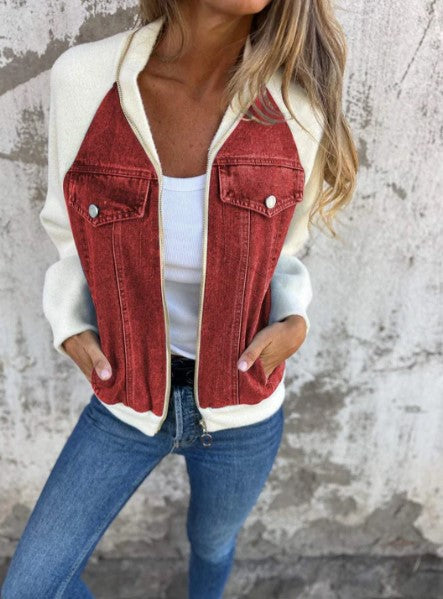 Brooklynn - Veste moderne en denim