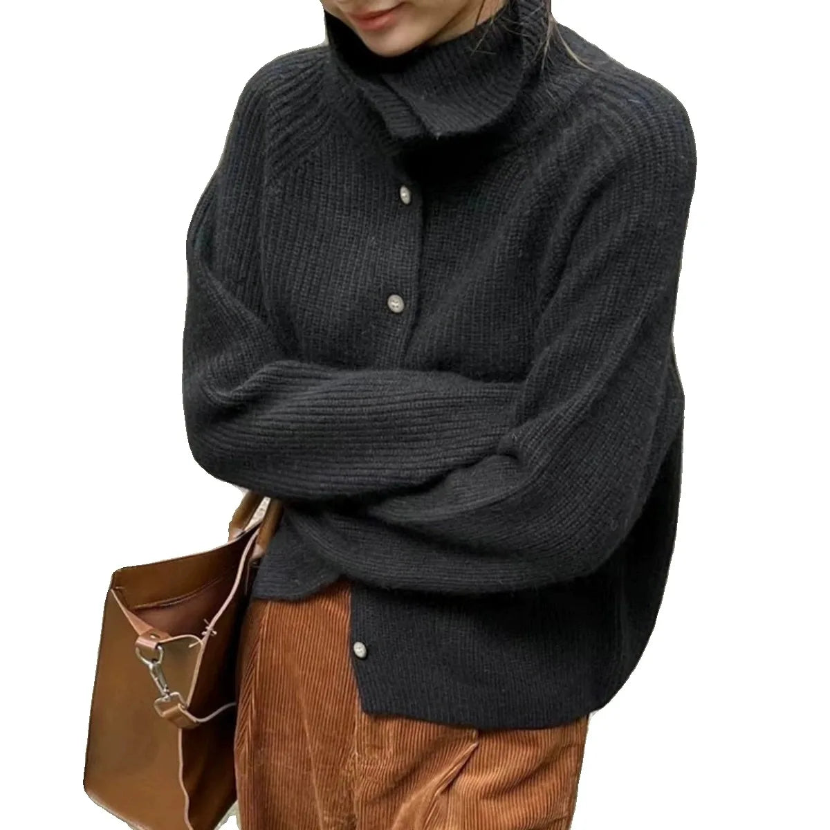 Clara - Strickjacke Damen Damen gemütlich gestrickt | Pullover