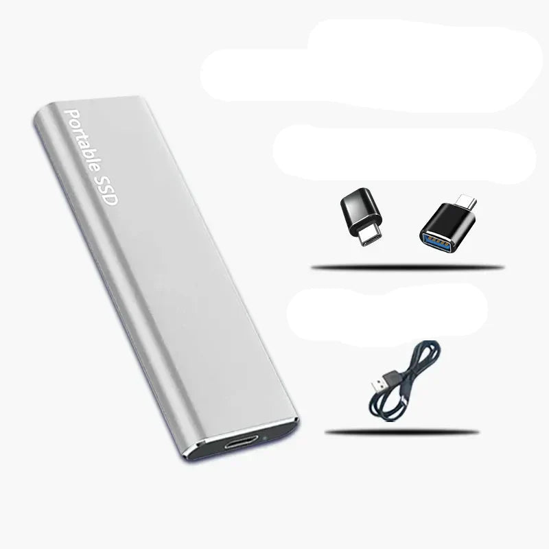 4TB External SSD - Ultra-schnelles, kompaktes und langlebiges Speicherlaufwerk