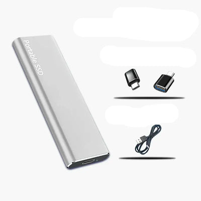 4TB External SSD - Ultra-schnelles, kompaktes und langlebiges Speicherlaufwerk