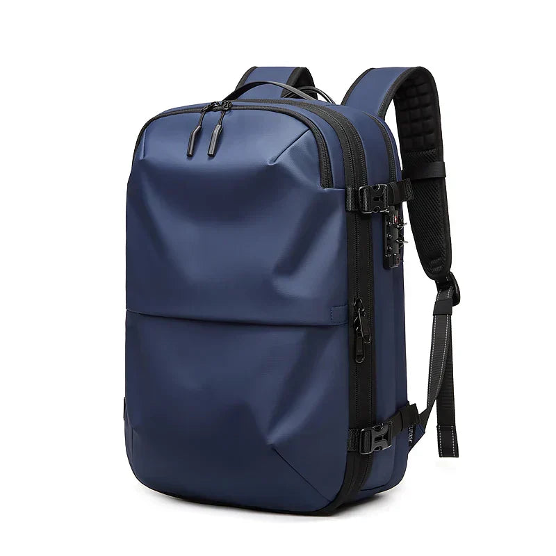 Anti-Diebstahl-Rucksack - 60L Reiserucksack mit Vakuum-Kompression