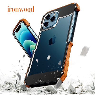 iPhone-Hülle mit Holz-Finish