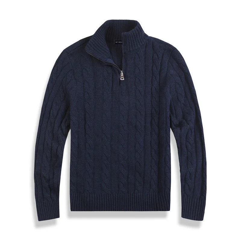Stylischer Old Money Half Zip Pullover