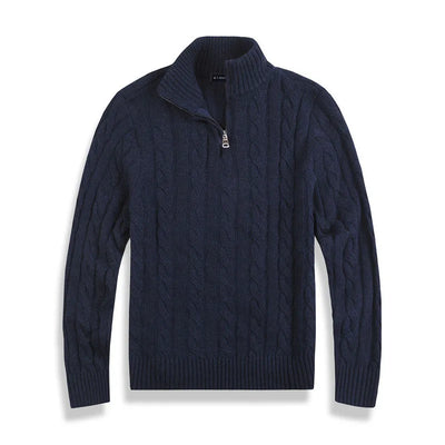 Stylischer Old Money Half Zip Pullover