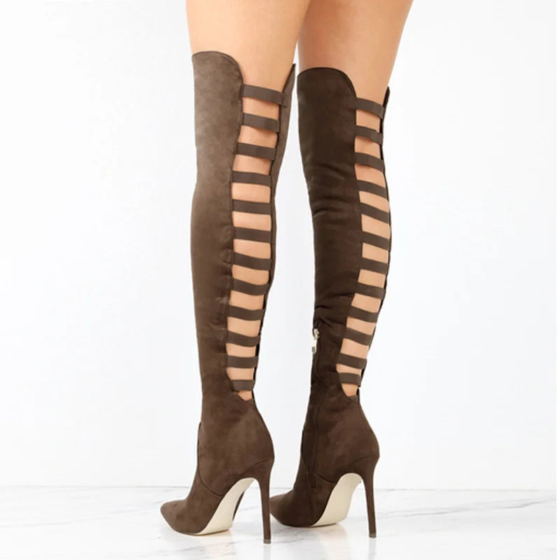 Maeve - Lange, elegante orthopädische Stiefel