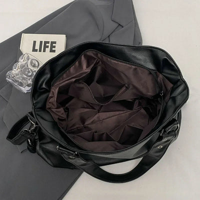 Lunelle - Bolso grande de piel flexible