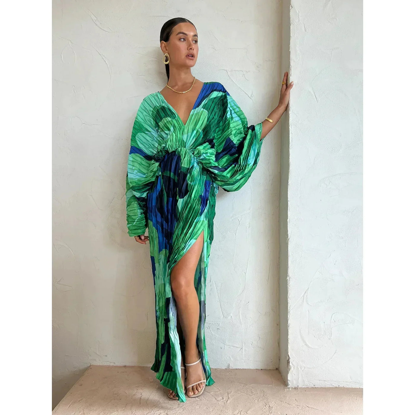 Eva - Plissee-Kleid