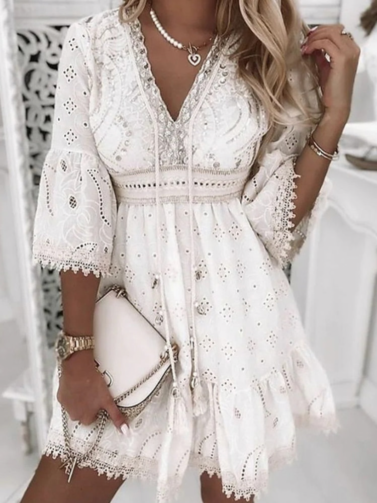 Élise Spitzenkleid - sommerliche Boho-Eleganz