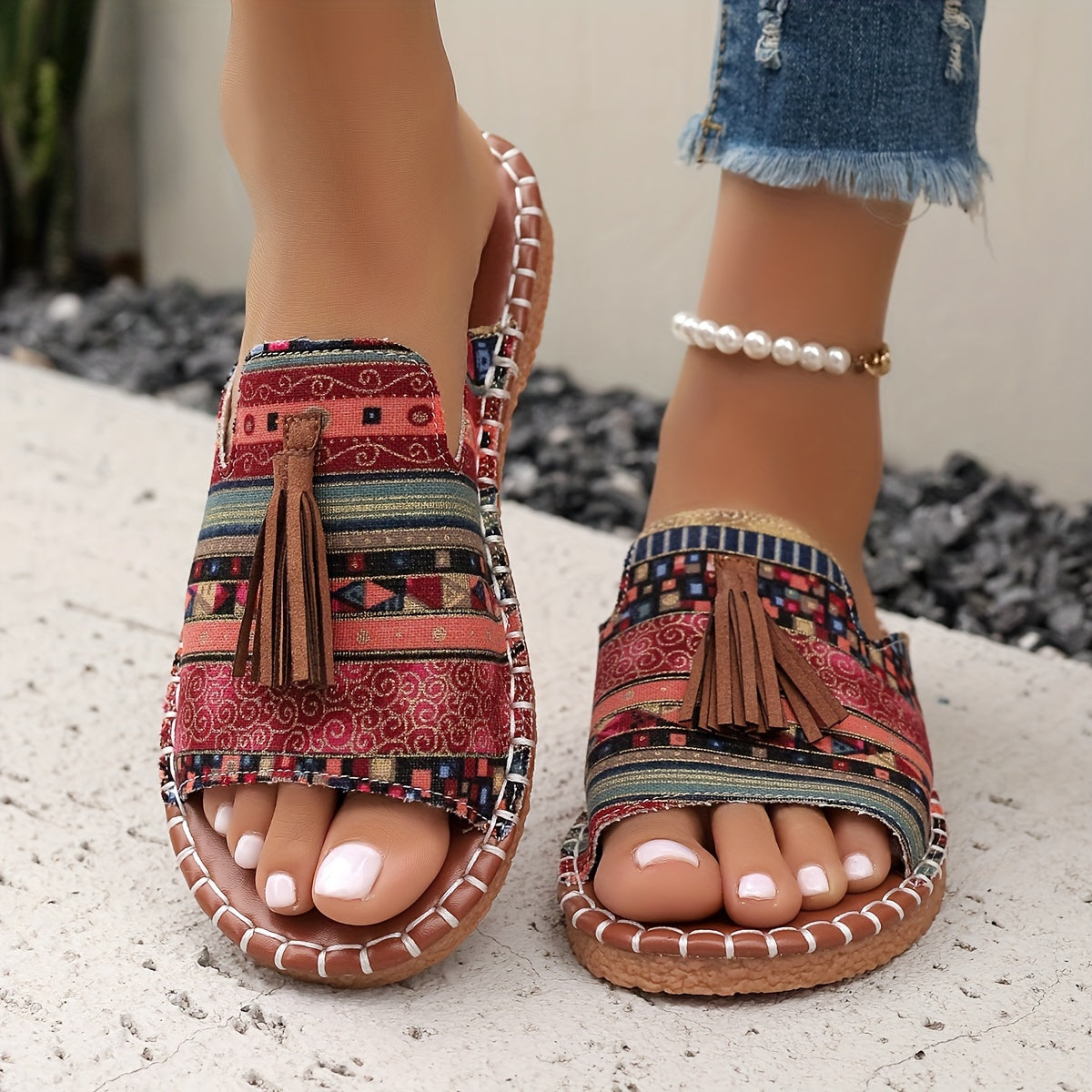 Solario – Bequeme Damen Slides mit ergonomischer Komfort-Sohle