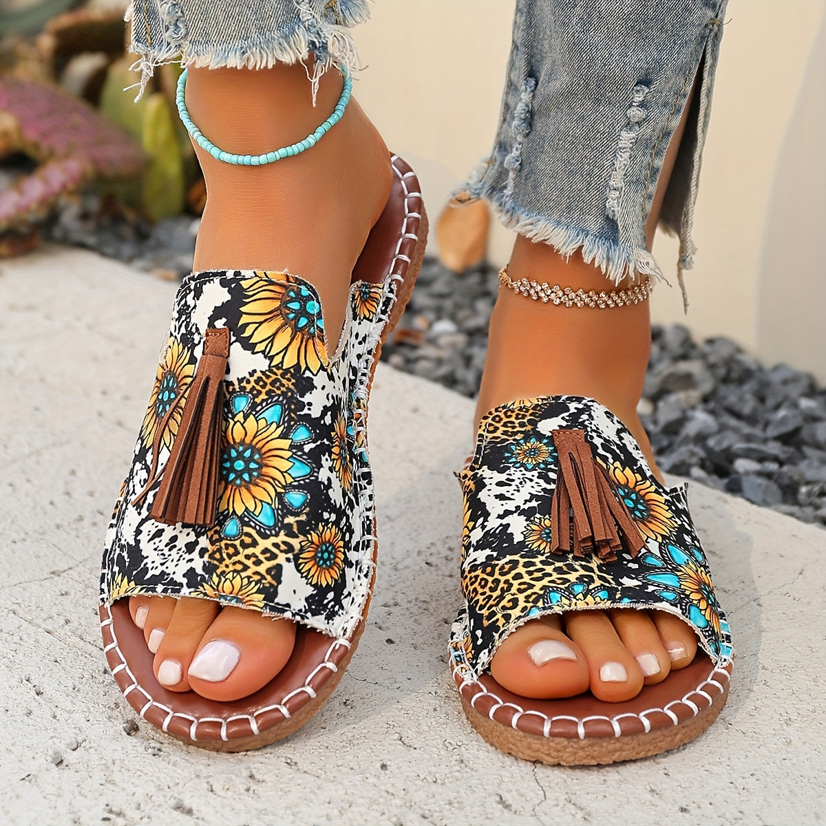Solario – Bequeme Damen Slides mit ergonomischer Komfort-Sohle
