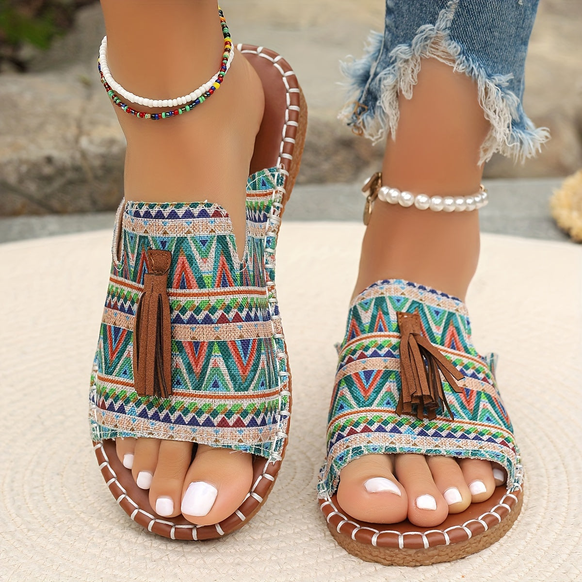 Solario – Bequeme Damen Slides mit ergonomischer Komfort-Sohle