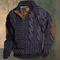 Men's Sweater - Thick Knit with Long Sleeves