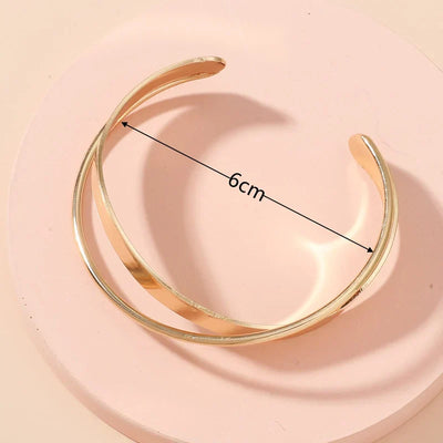 Jana - Pulsera dorada combinable