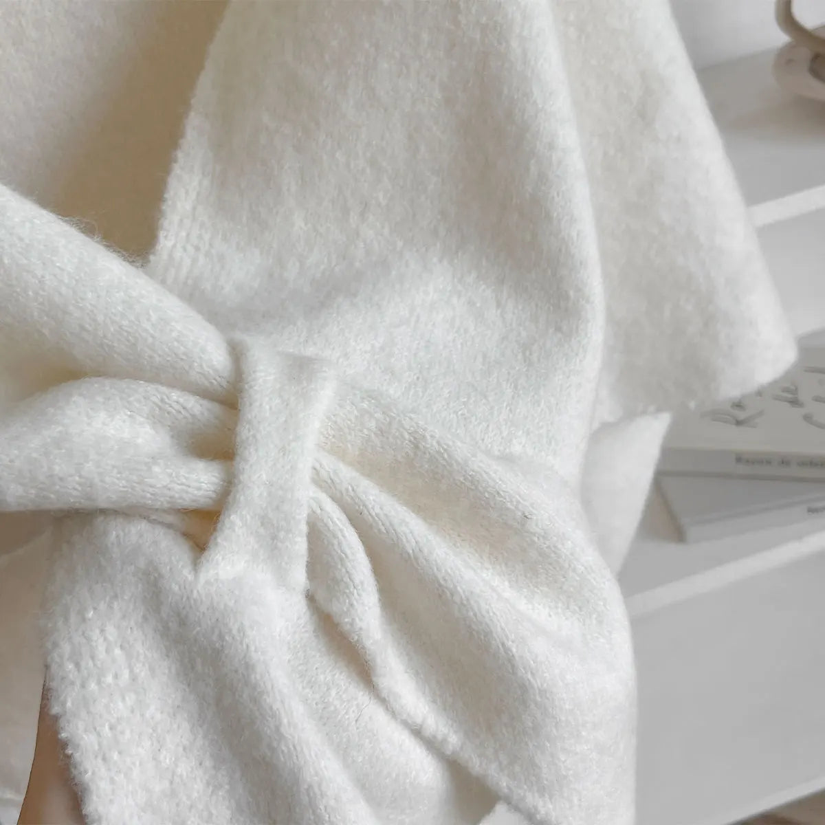 Dreiecksschal aus Wolle für Frauen für Herbst und Winter