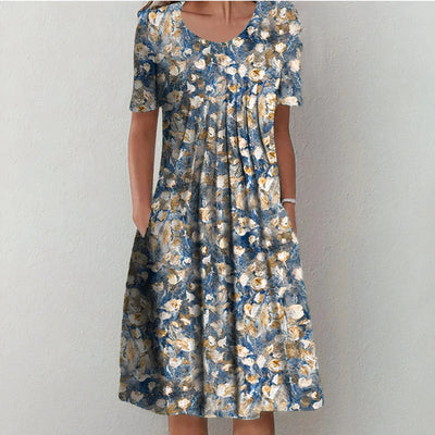 Elegantes Baumwollkleid - Stella