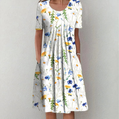 Elegantes Baumwollkleid - Stella