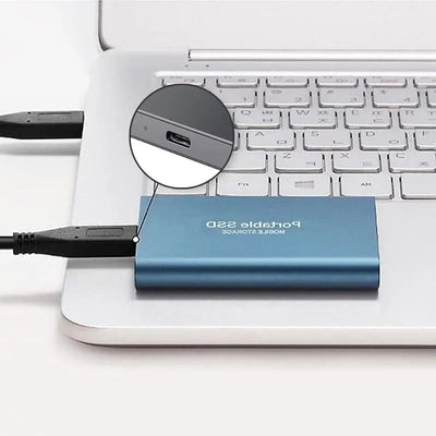 ByteX | Externe SSD - Superschneller Speicher - Hochgeschwindigkeits-Datenübertragung - 1TB/2TB/4TB/8TB/16TB
