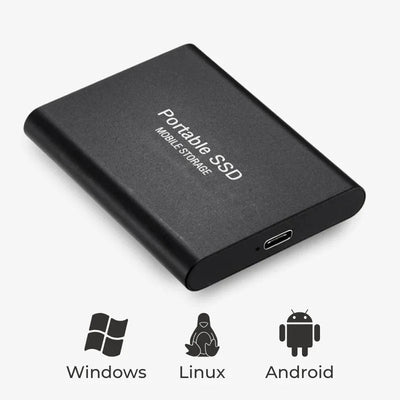 ByteX | Externe SSD - Superschneller Speicher - Hochgeschwindigkeits-Datenübertragung - 1TB/2TB/4TB/8TB/16TB
