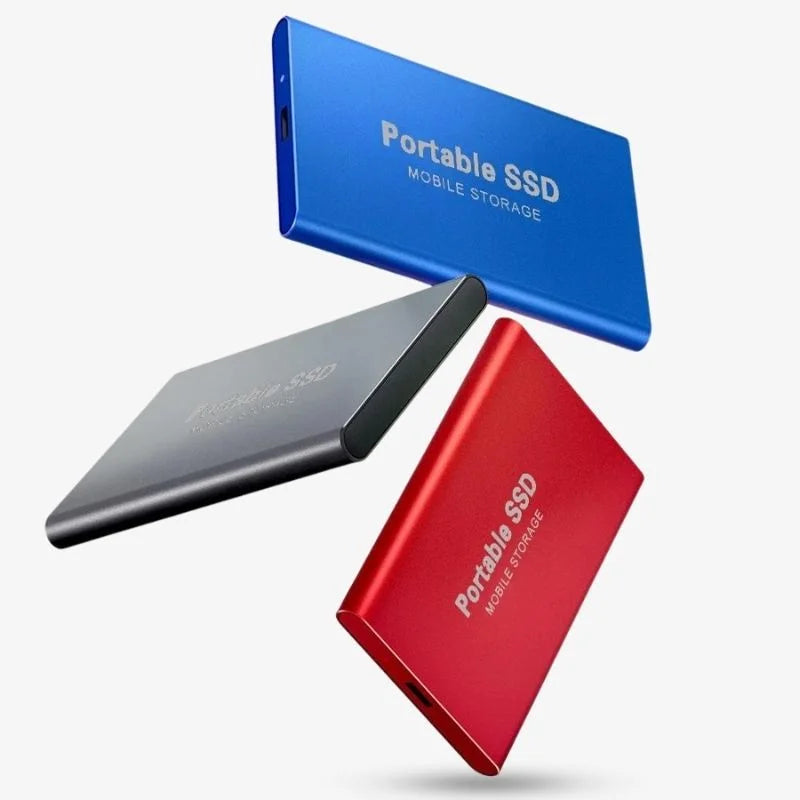Unidad SSD externa de aluminio para almacenamiento portátil