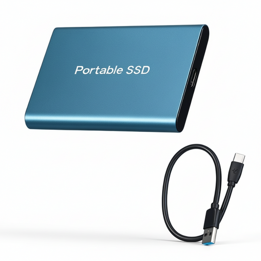 SSD externe - stockage 4K ultra-rapide jusqu'à 30 To et vitesse de 1050 Mo/s