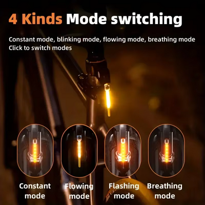 Luz trasera para bicicleta