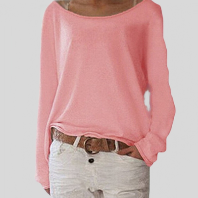 Alexa - Edler leichter Pullover mit Rundhalsausschnitt