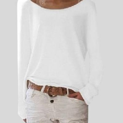 Alexa - Edler leichter Pullover mit Rundhalsausschnitt