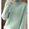 Nikki | Damen Eleganter Langarm Pullover | Rollkragen
