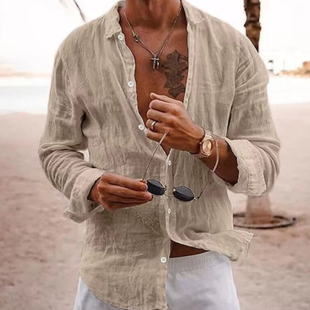 Valdemar - Chemise décontractée en coton