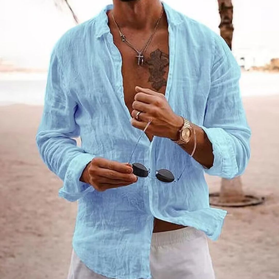 Valdemar - Chemise décontractée en coton