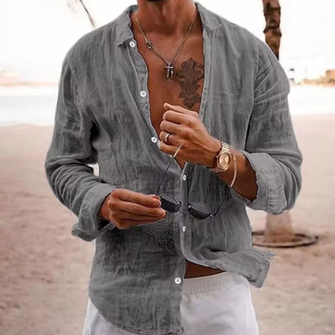 Valdemar - Chemise décontractée en coton