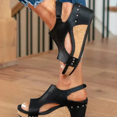 Damenschuhe Lederschuh mit orthopädischer Unterstützung