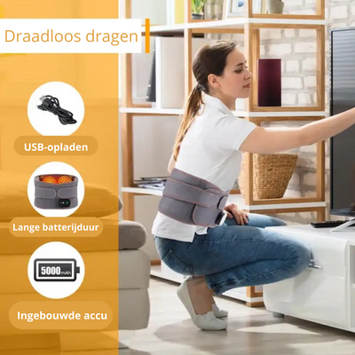 Calor infrarrojo - espalda baja 