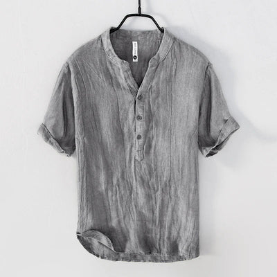 Gaferino - Herren Sommer Leinenhemd