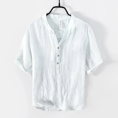 Gaferino - Herren Sommer Leinenhemd