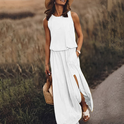 Jonna - Elegantes Farbenfrohes Kleid