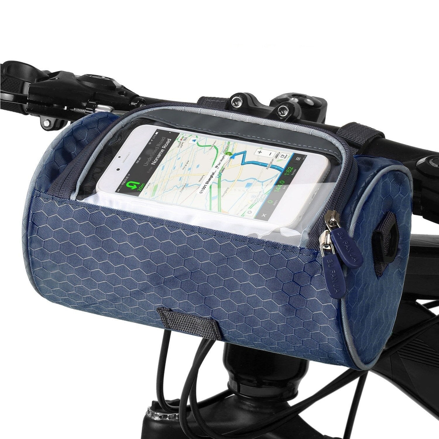 Wasserdichte Fahrradtasche mit Touchscreen - spritzwassergeschützt und multifunktional für sicheres Radfahren