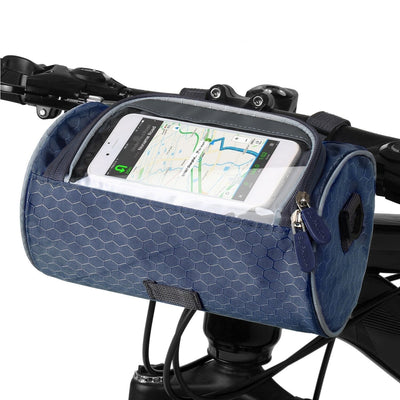 Wasserdichte Fahrradtasche mit Touchscreen - spritzwassergeschützt und multifunktional für sicheres Radfahren