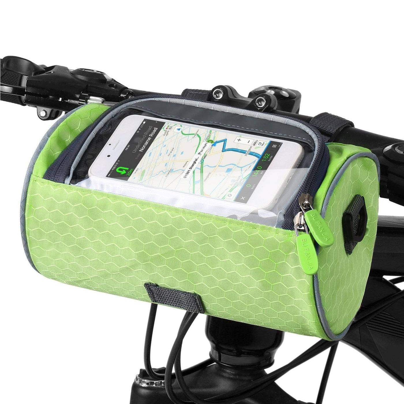 Wasserdichte Fahrradtasche mit Touchscreen - spritzwassergeschützt und multifunktional für sicheres Radfahren