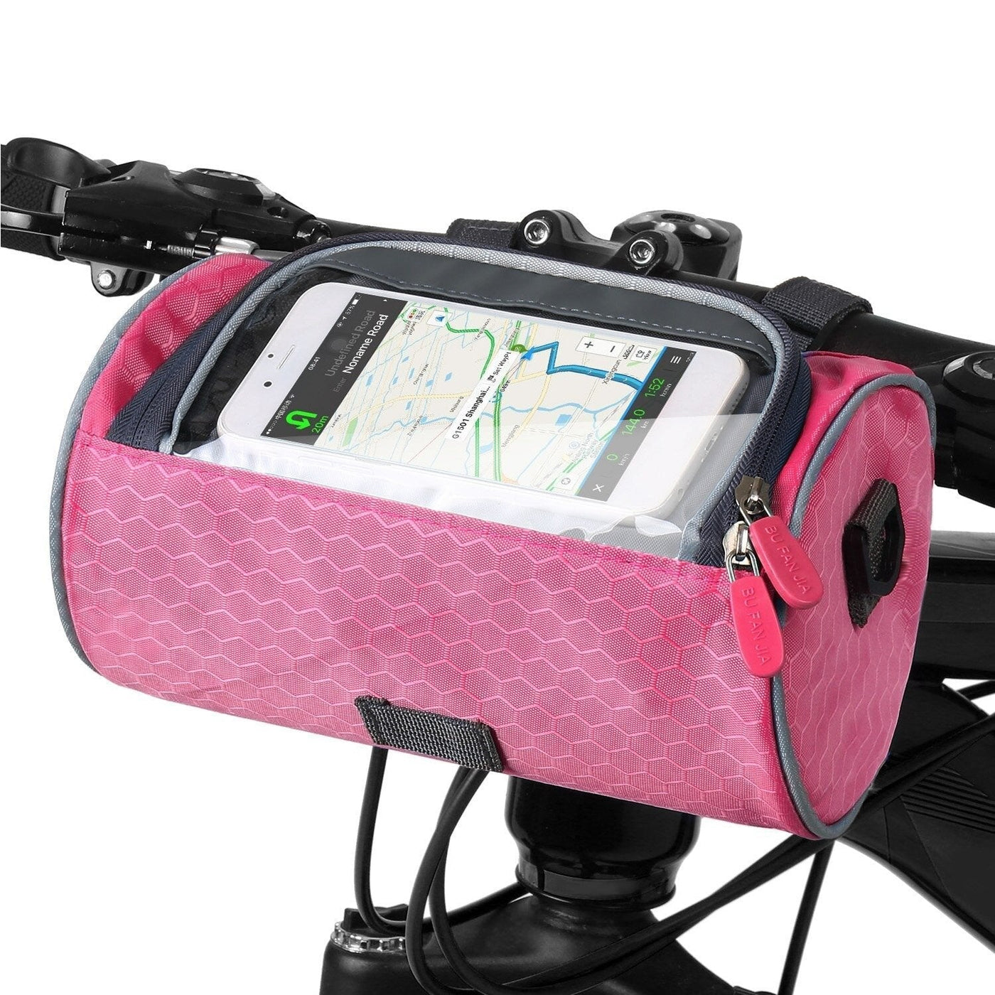 Wasserdichte Fahrradtasche mit Touchscreen - spritzwassergeschützt und multifunktional für sicheres Radfahren