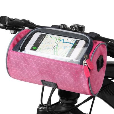 Wasserdichte Fahrradtasche mit Touchscreen - spritzwassergeschützt und multifunktional für sicheres Radfahren