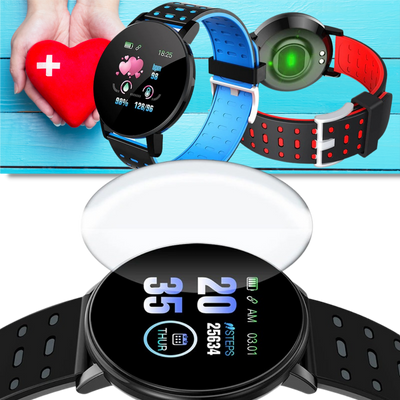 Intelligente Uhr mit wasserdichtem Fitness-Tracking
