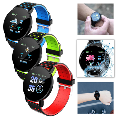 Intelligente Uhr mit wasserdichtem Fitness-Tracking