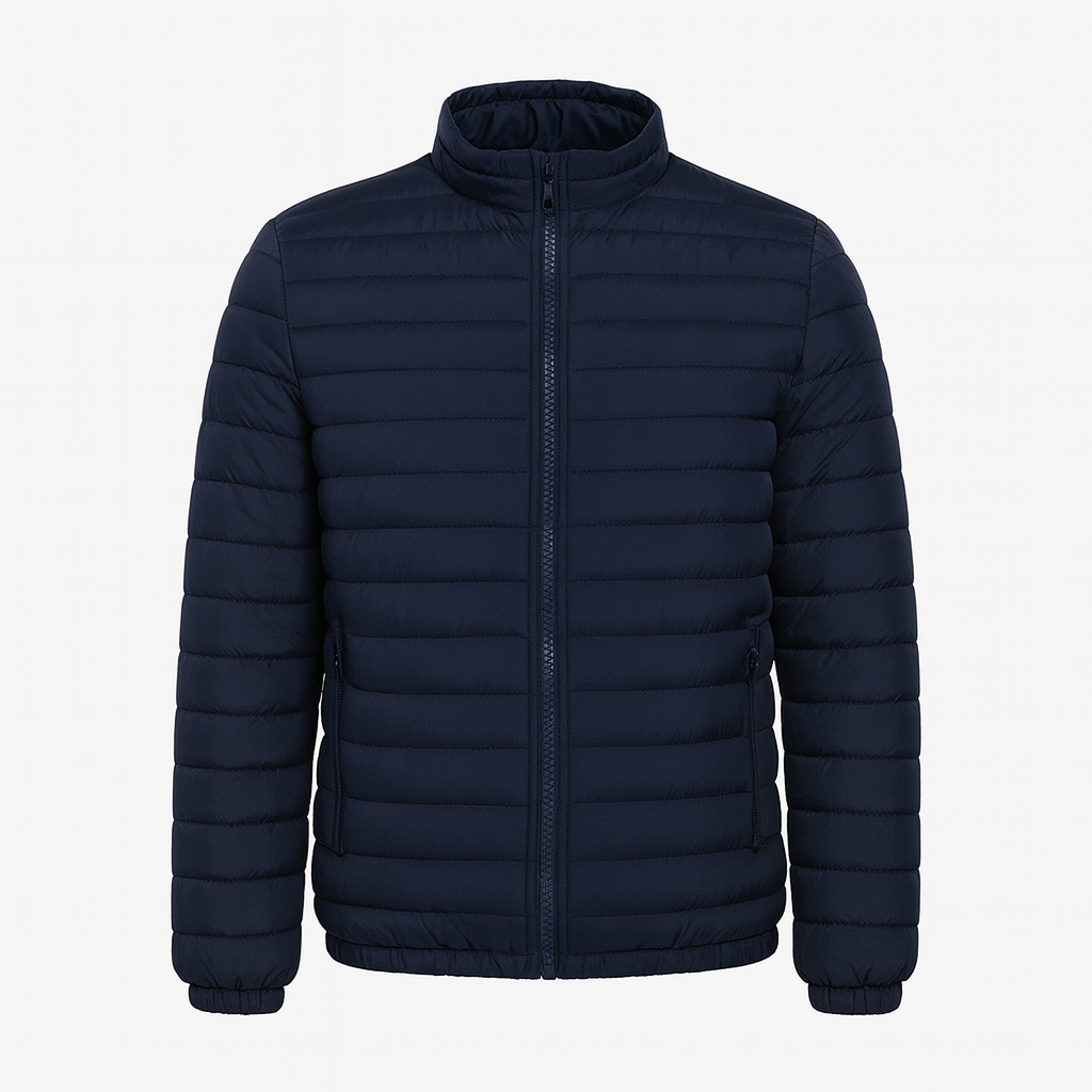 Stylish luxury down jacket black