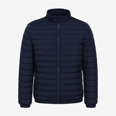 Stylish luxury down jacket black