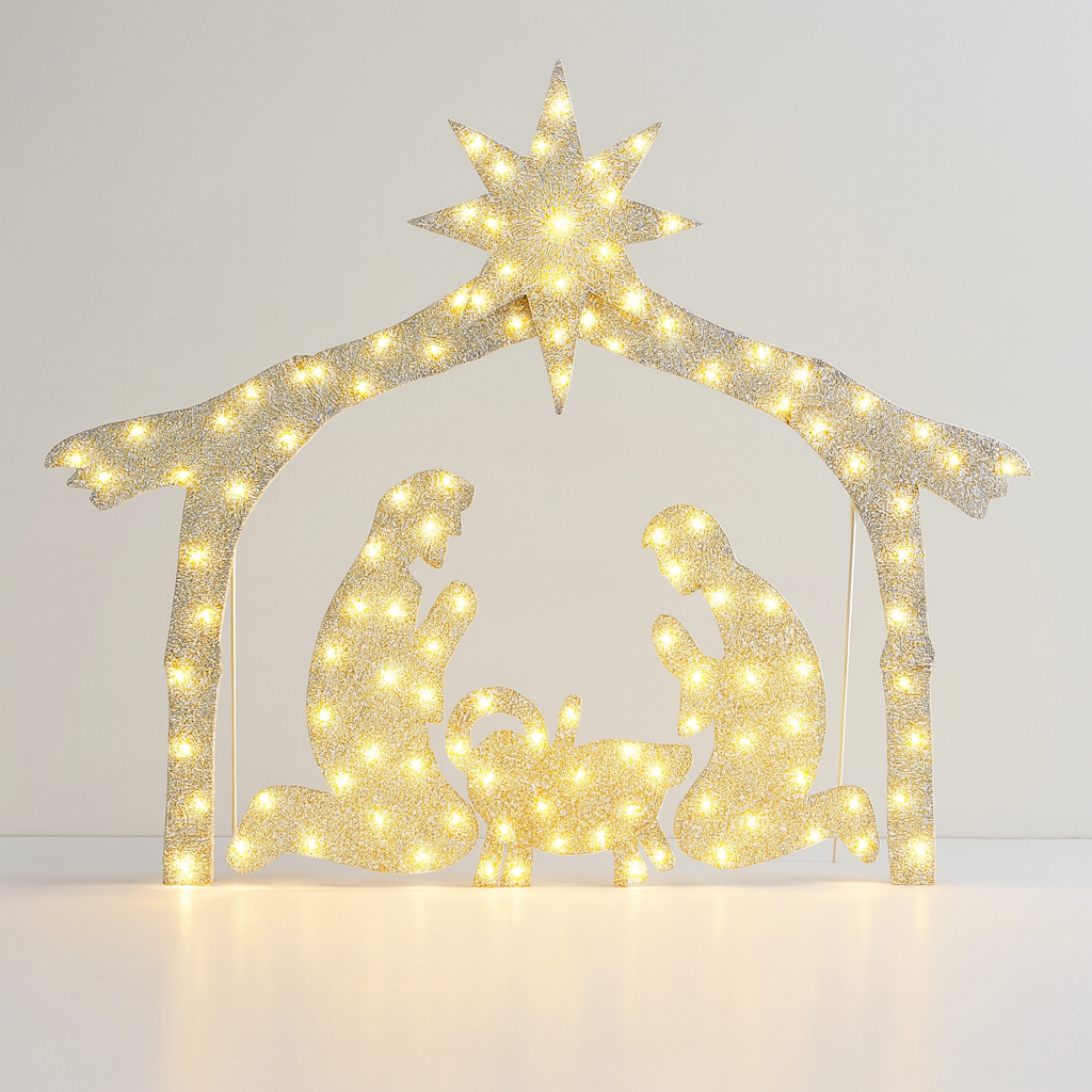 Nativity scene display