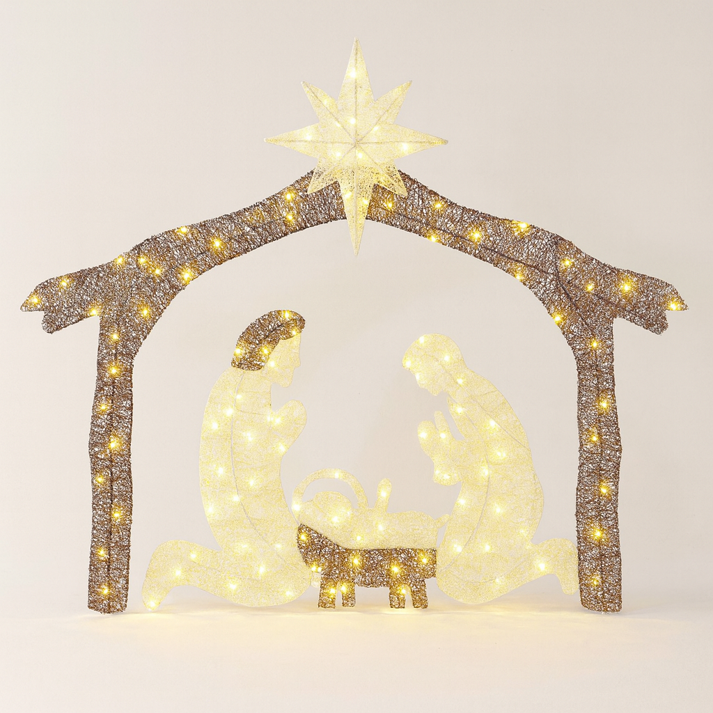 Nativity scene display