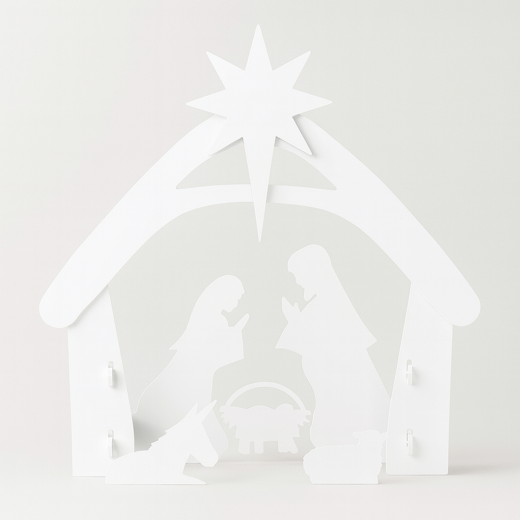Nativity scene display