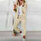 Valor | Eng anliegender Blazer und bequeme Hose mit Kordelzug